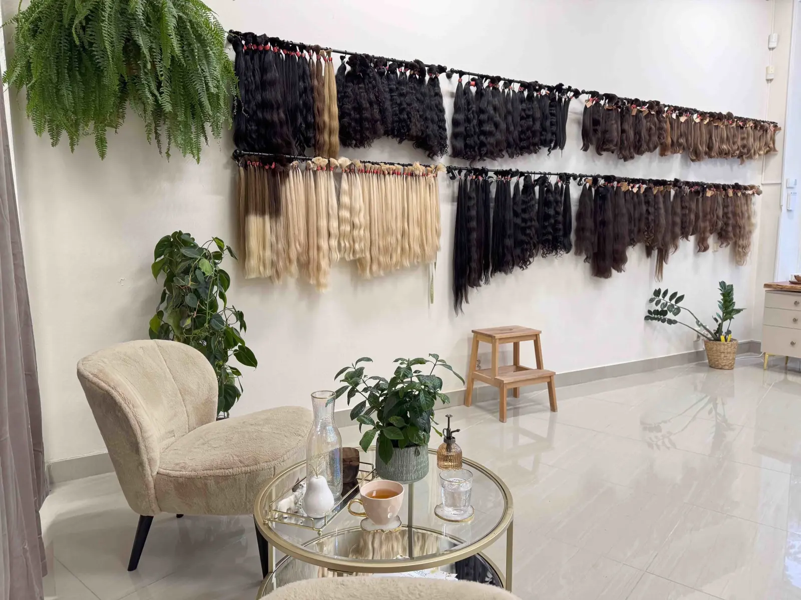 Interiér showroomu